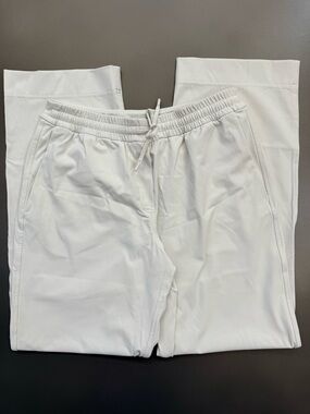 Lululemon Cream Drawstring Jogger Pants - Size Medium